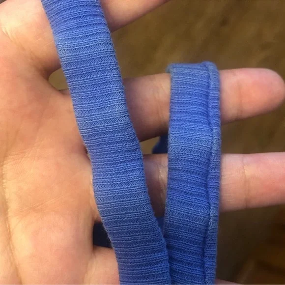 NWOT Free People Movement Radiant Blue Hot Shot Mini Dress Romper Size Small - Picture 5 of 5